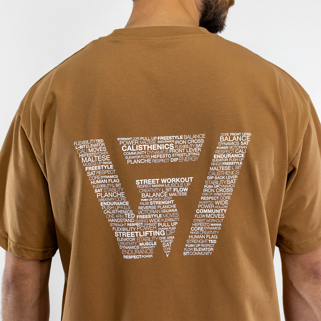 T-Shirt Street Workout "The Wall" - Grafite
