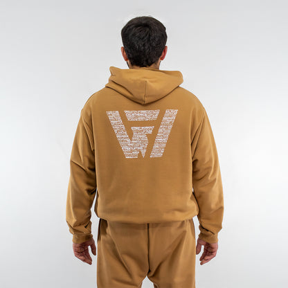 Felpa Street Workout "The Wall" - Caramello