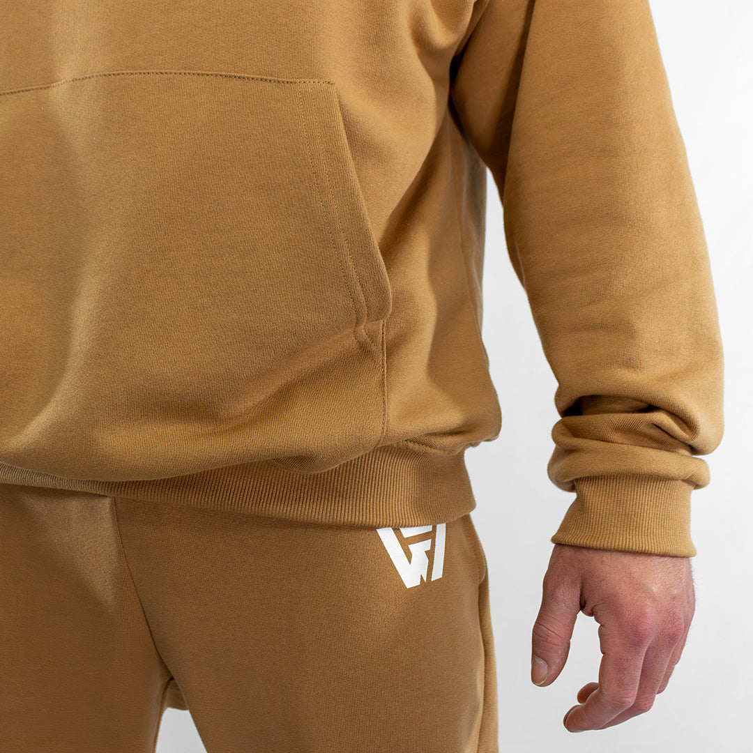 Felpa Street Workout "The Wall" - Caramello