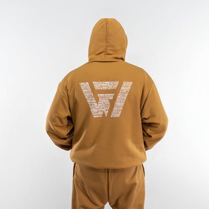 Felpa Street Workout "The Wall" - Caramello
