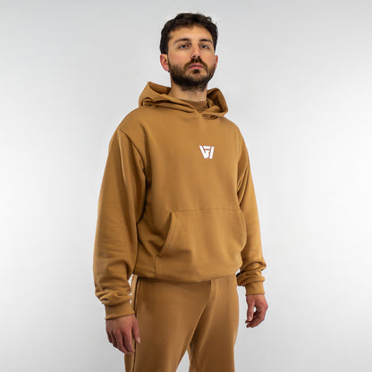 Felpa Street Workout "The Wall" - Caramello