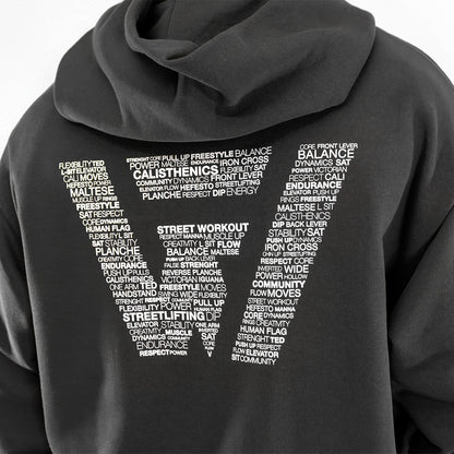 Felpa Street Workout "The Wall" - Caramello