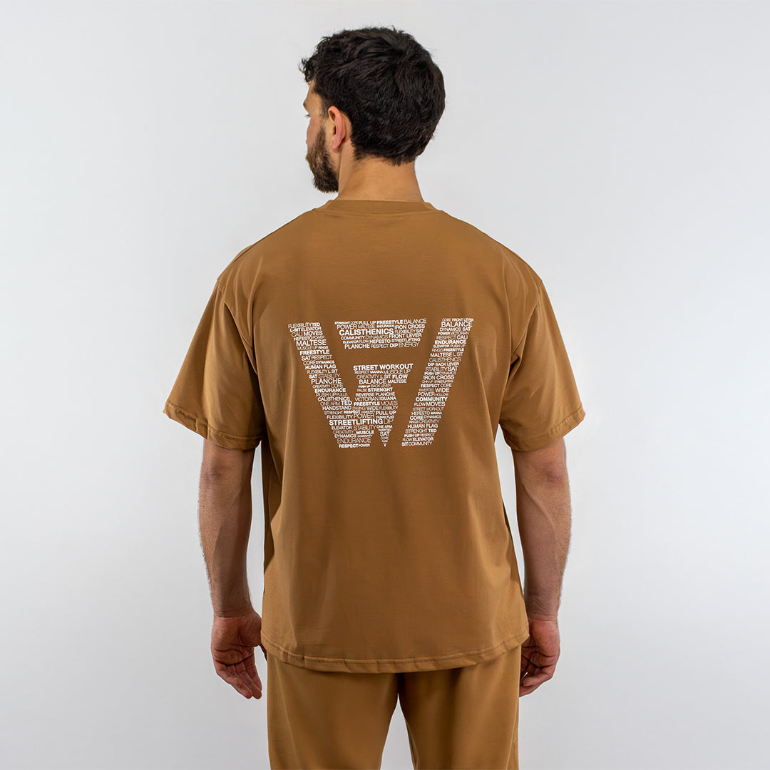 T-Shirt Street Workout "The Wall" - Grafite